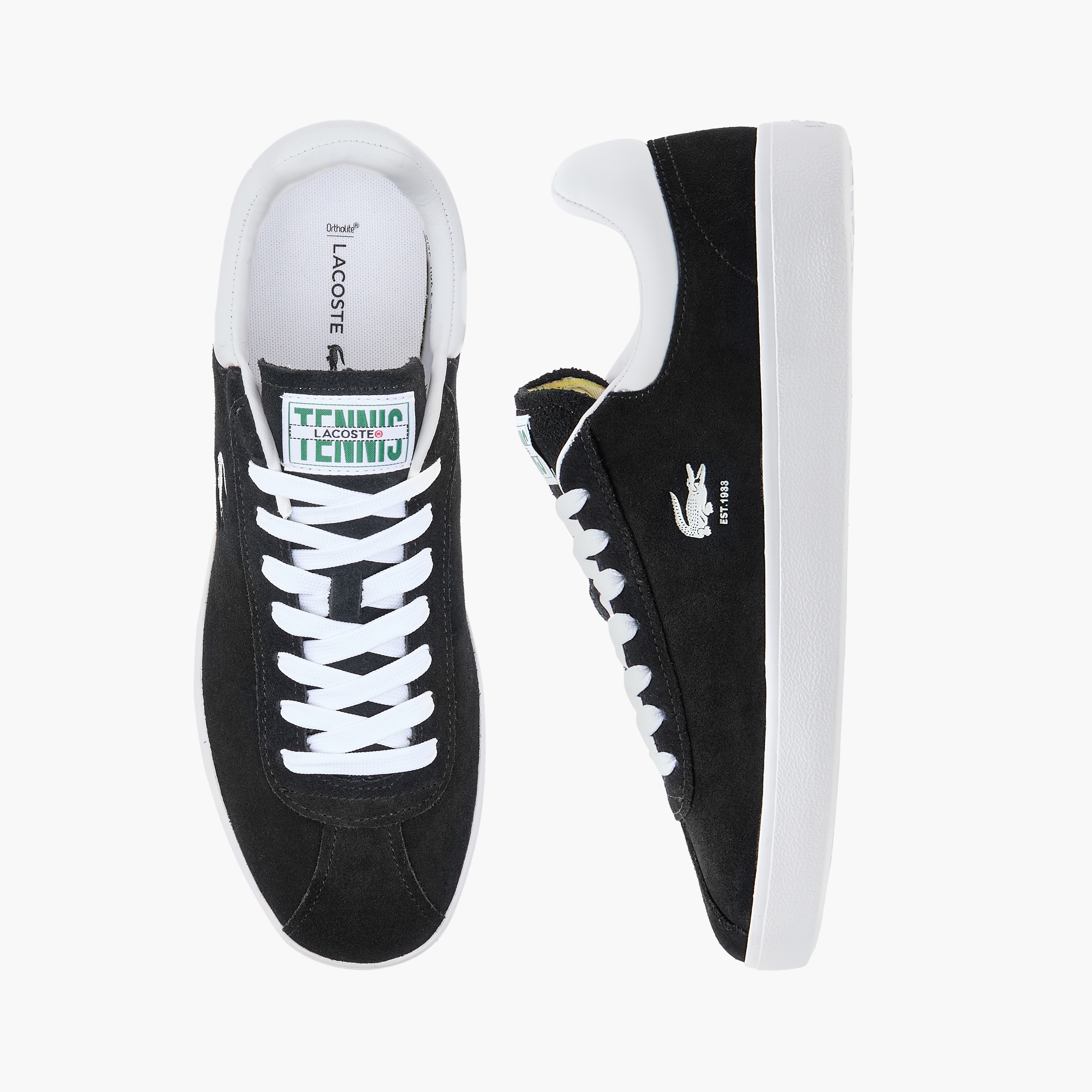 حذاء سنيكرز برباط إغلاق وتفاصيل شعار للرجال من لاكوست-men-shoes-sneakers-image-1