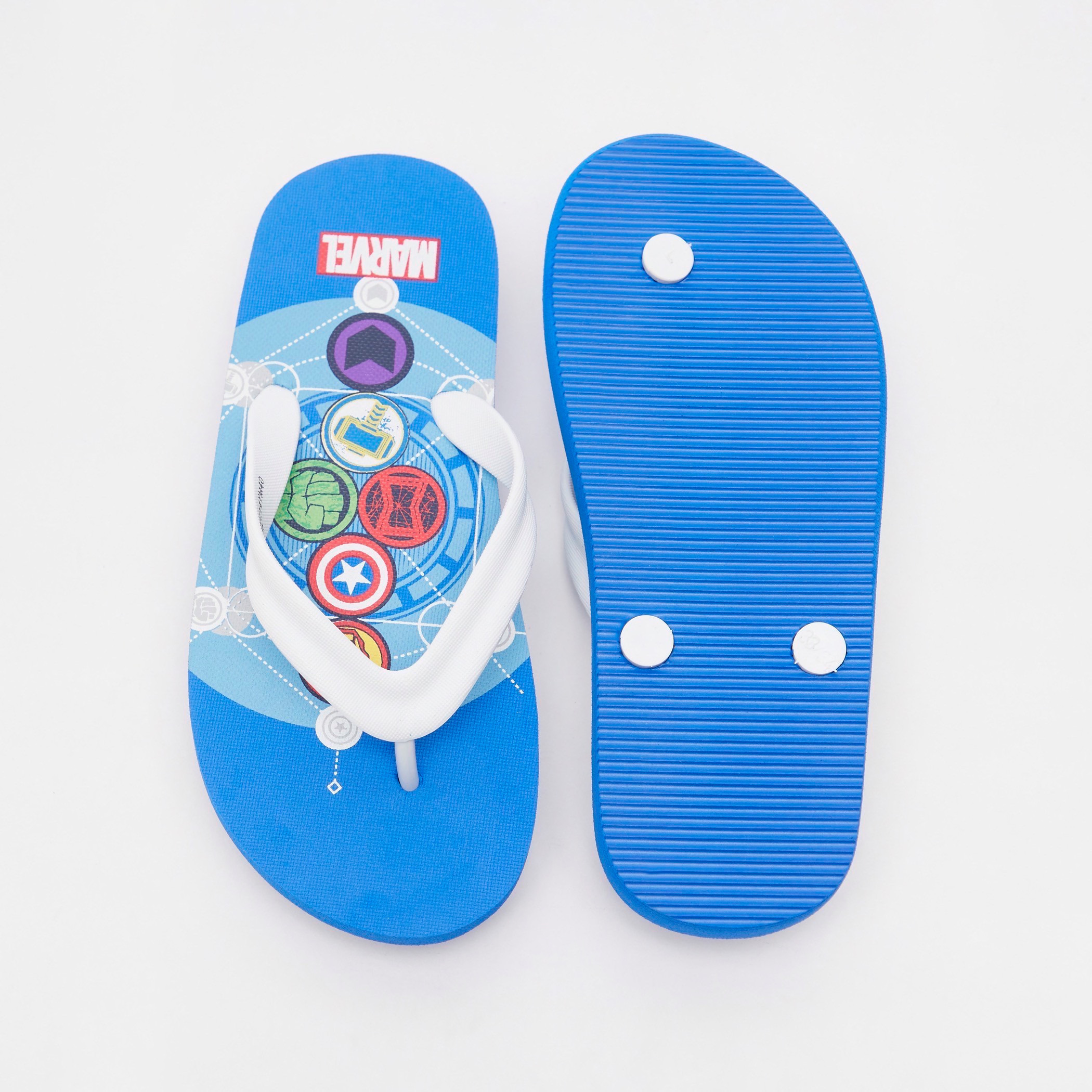 Shop Marvel Avengers Print Flip Flops Online Splash Bahrain