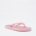 Barbie Print Slip-On Thong Slippers-Girl%27s Flip Flops & Beach Slippers-thumbnail-1