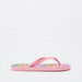 Barbie Print Slip-On Thong Slippers-Girl%27s Flip Flops & Beach Slippers-thumbnail-3