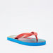 Spider-Man Print Slip-On Thong Slippers-Boy%27s Flip Flops & Beach Slippers-thumbnailMobile-1