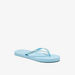 Aqua Tropical Print Slip-On Thong Slippers-Women%27s Flip Flops & Beach Slippers-thumbnail-1