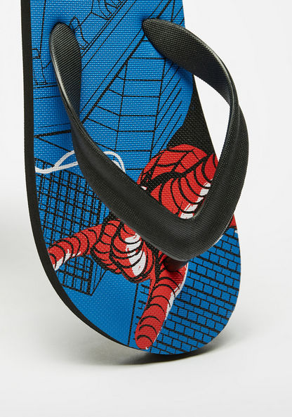Marvel Spider-Man Print Flip Flops-Boy%27s Flip Flops & Beach Slippers-image-3