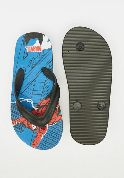 Marvel Spider-Man Print Flip Flops-Boy%27s Flip Flops & Beach Slippers-image-4