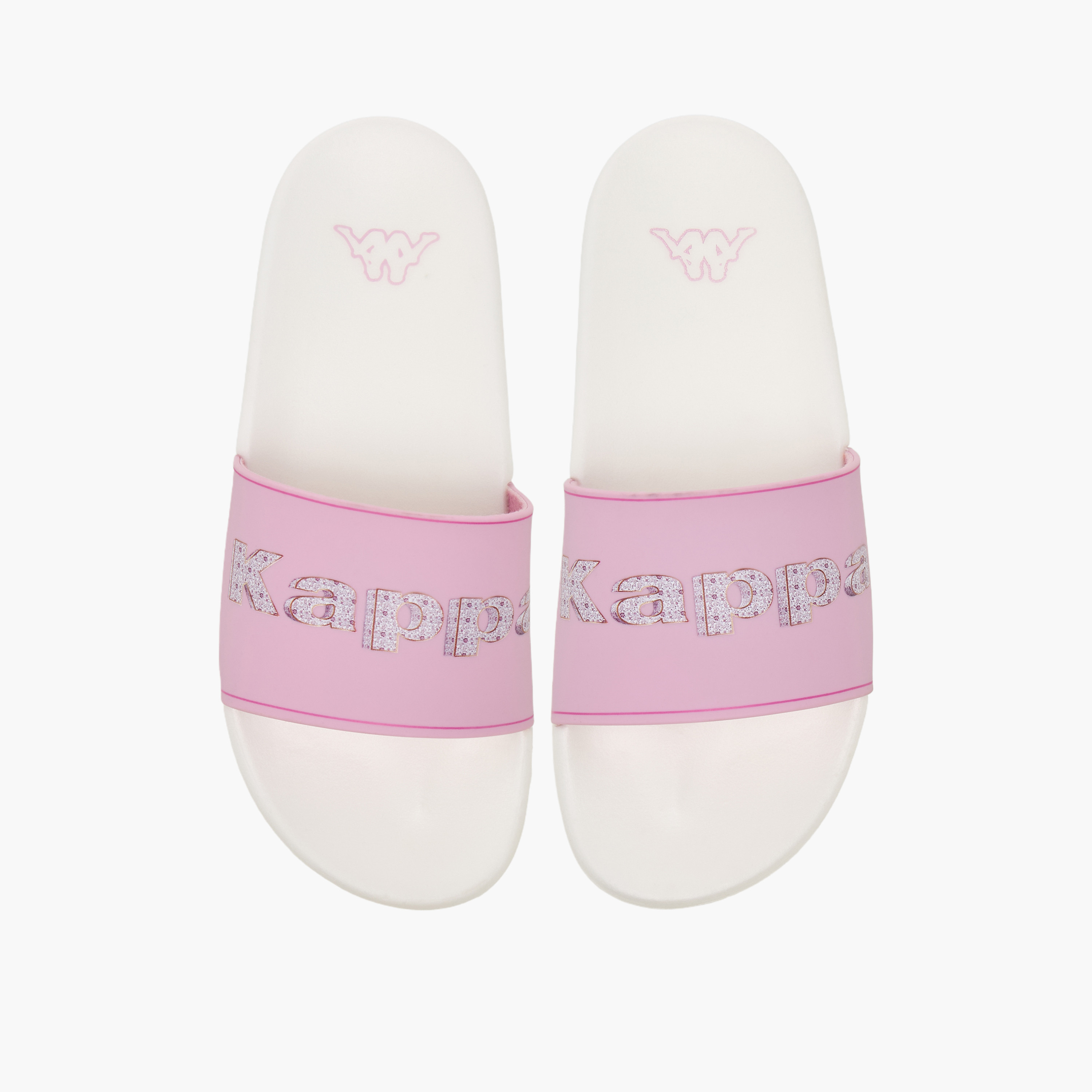 Kappa Women Logo Print Slides-women-shoes-flipflopsandslides-image-1