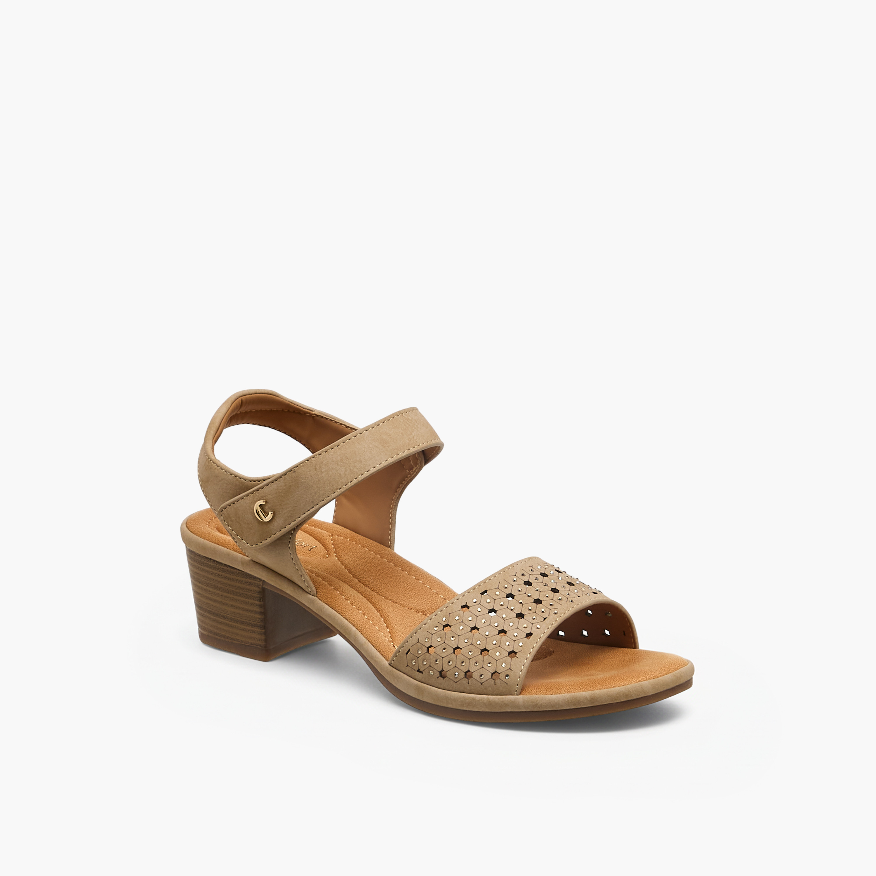 Le Confort Women Block Heel Sandals-women-shoes-sandals-heeled-image-2