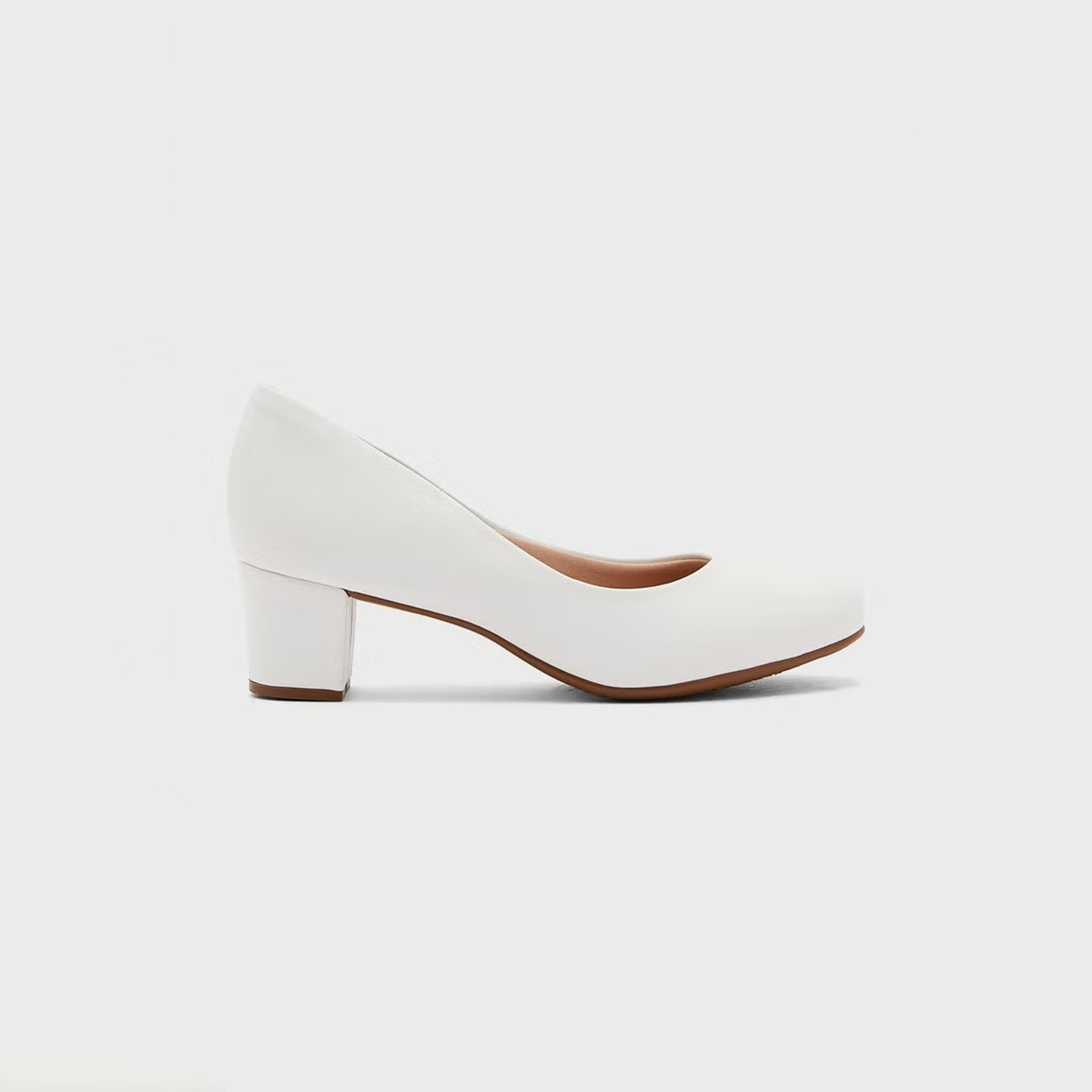 Beira Rio by Geoomnii  Women's Pointed Toe Block Heel Pumps | 4777-409-9569-16072      -women-shoes-heels-image-2