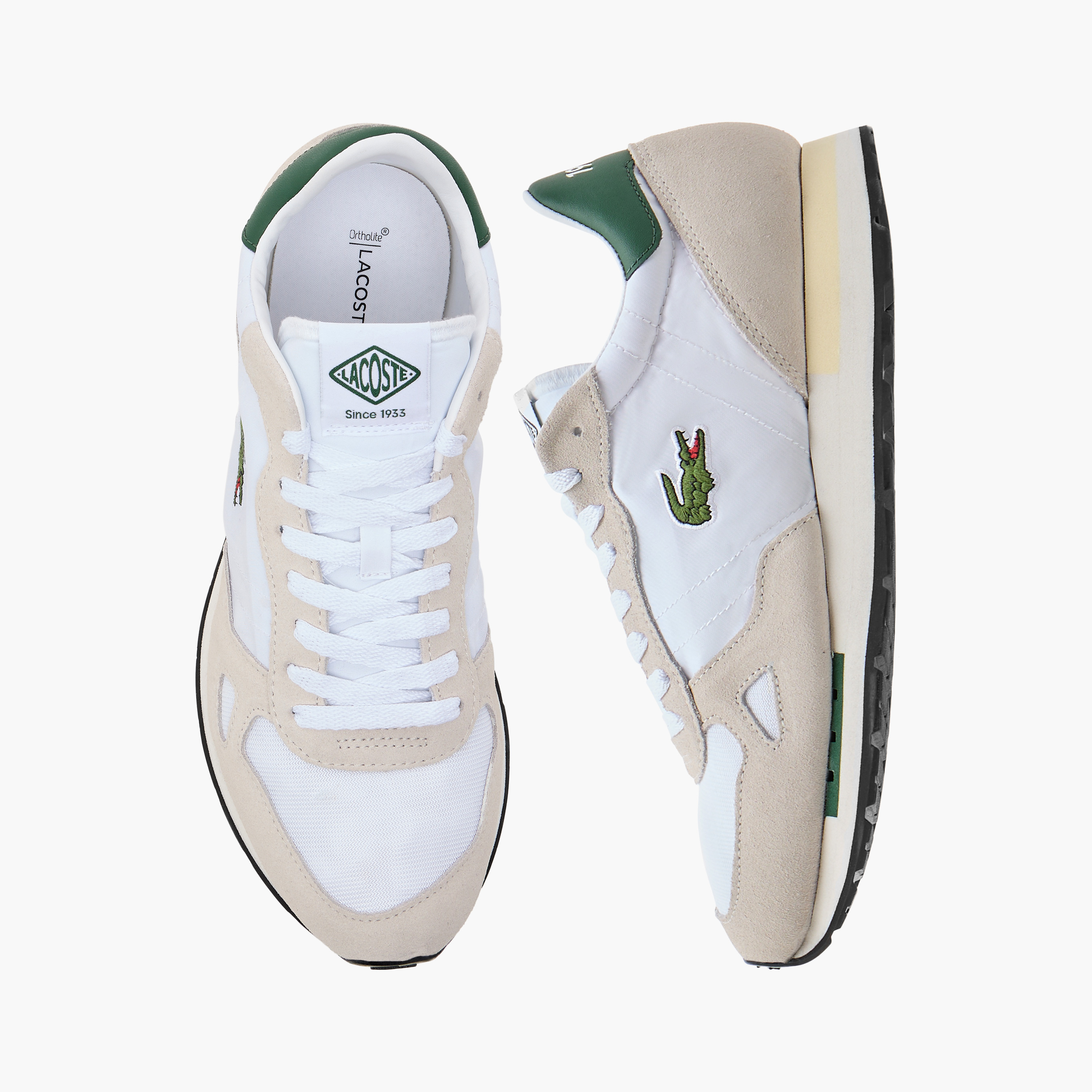 حذاء سنيكرز بألواح ورباط إغلاق للرجال من لاكوست-men-shoes-sneakers-image-1