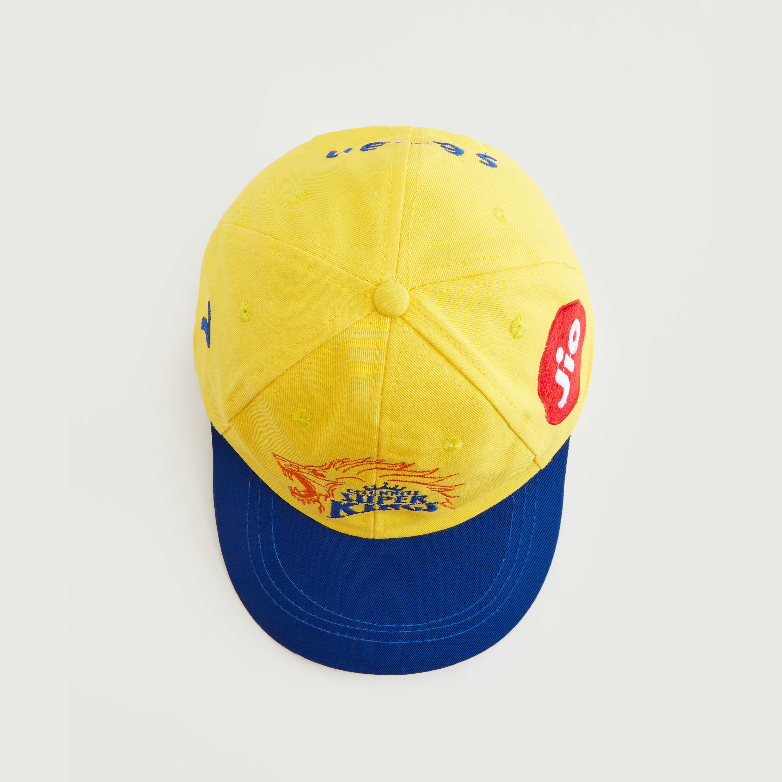 Shop CSK Embroidered Logo IPL Cap 