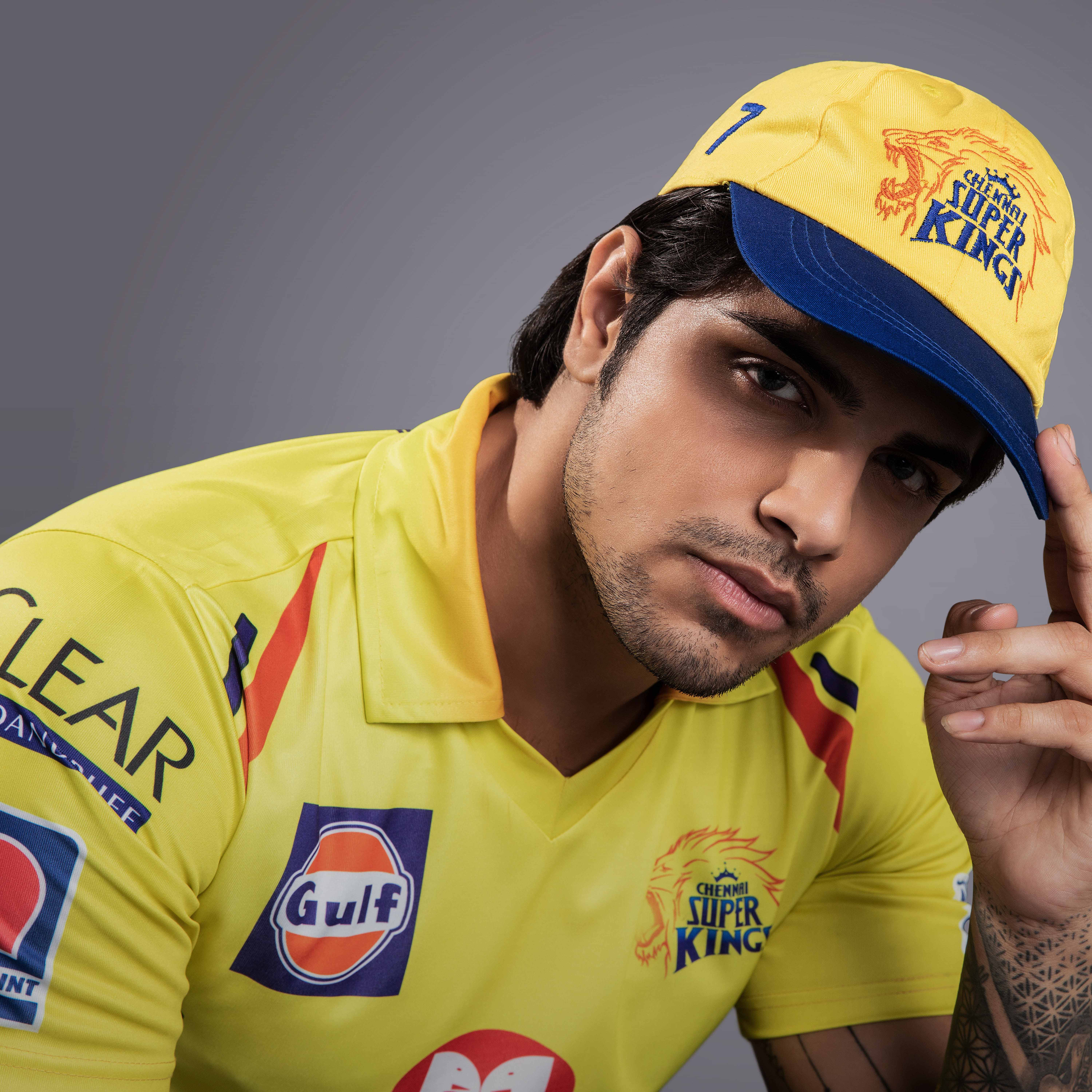 Shop CSK Embroidered Logo IPL Cap 