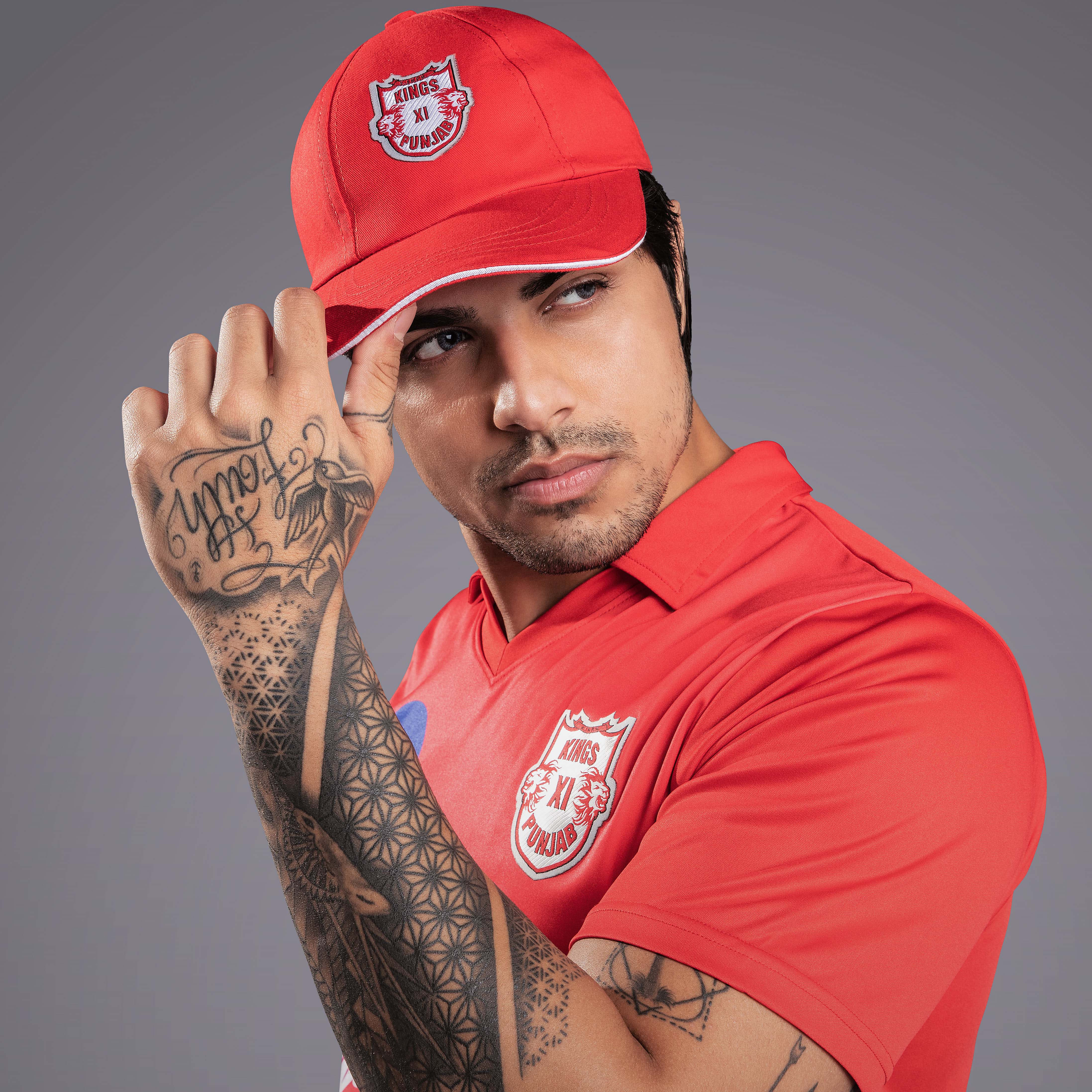 Shop KXIP Embroidered Logo IPL Cap 