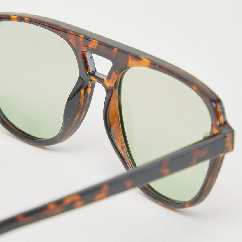Full Rim Printed Sunglasses with Nose Pads-Sunglasses-image-2