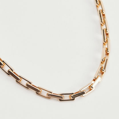 Chain Link Bracelet with Lobster Hook Closure-Bracelets-image-2