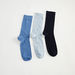 Set of 3 - Solid Calf Length Socks-Socks-thumbnailMobile-0