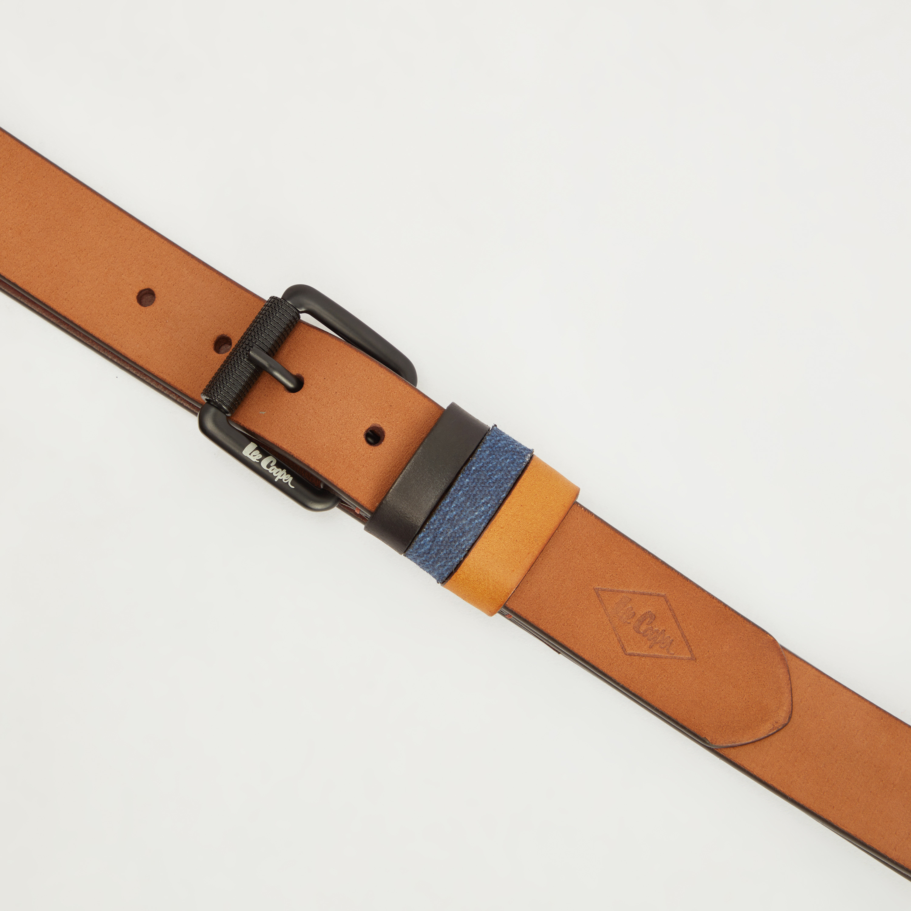 حزام جلد بإبزيم دبوس للإغلاق من لي كوبر-men-beltsandwallets-belts-image-4