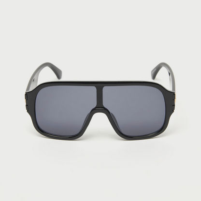 Tinted Shield Sunglasses with Nose Pads