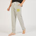 Johnny Bravo Print T-shirt and Full Length Pyjama Set-Sets-thumbnail-3