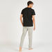 Johnny Bravo Print T-shirt and Full Length Pyjama Set-Sets-thumbnail-4