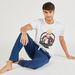Boruto Print T-shirt and Full Length Pyjama Set-Sets-thumbnailMobile-0