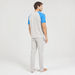 Solid Short Sleeves T-Shirt and Full Length Pyjama Set-Sets-thumbnailMobile-1