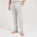 Solid Short Sleeves T-Shirt and Full Length Pyjama Set-Sets-thumbnail-3
