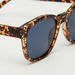 Printed Rim Wayfarer Sunglasses with Nose Pads-Sunglasses-thumbnailMobile-1