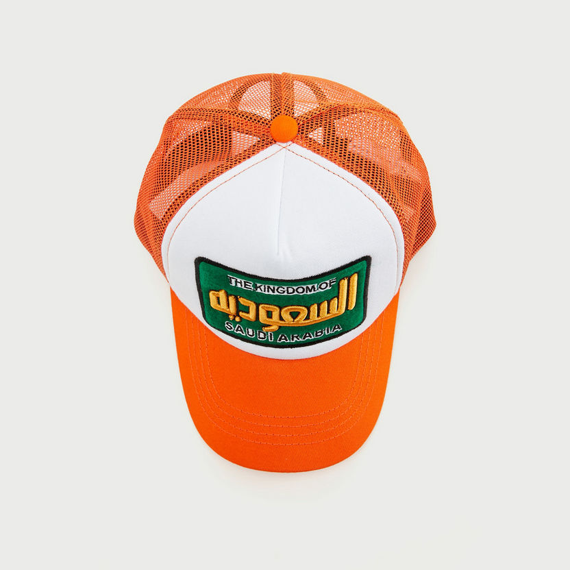 Embroidered Cap with Snap Back Closure-Caps & Hats-image-2