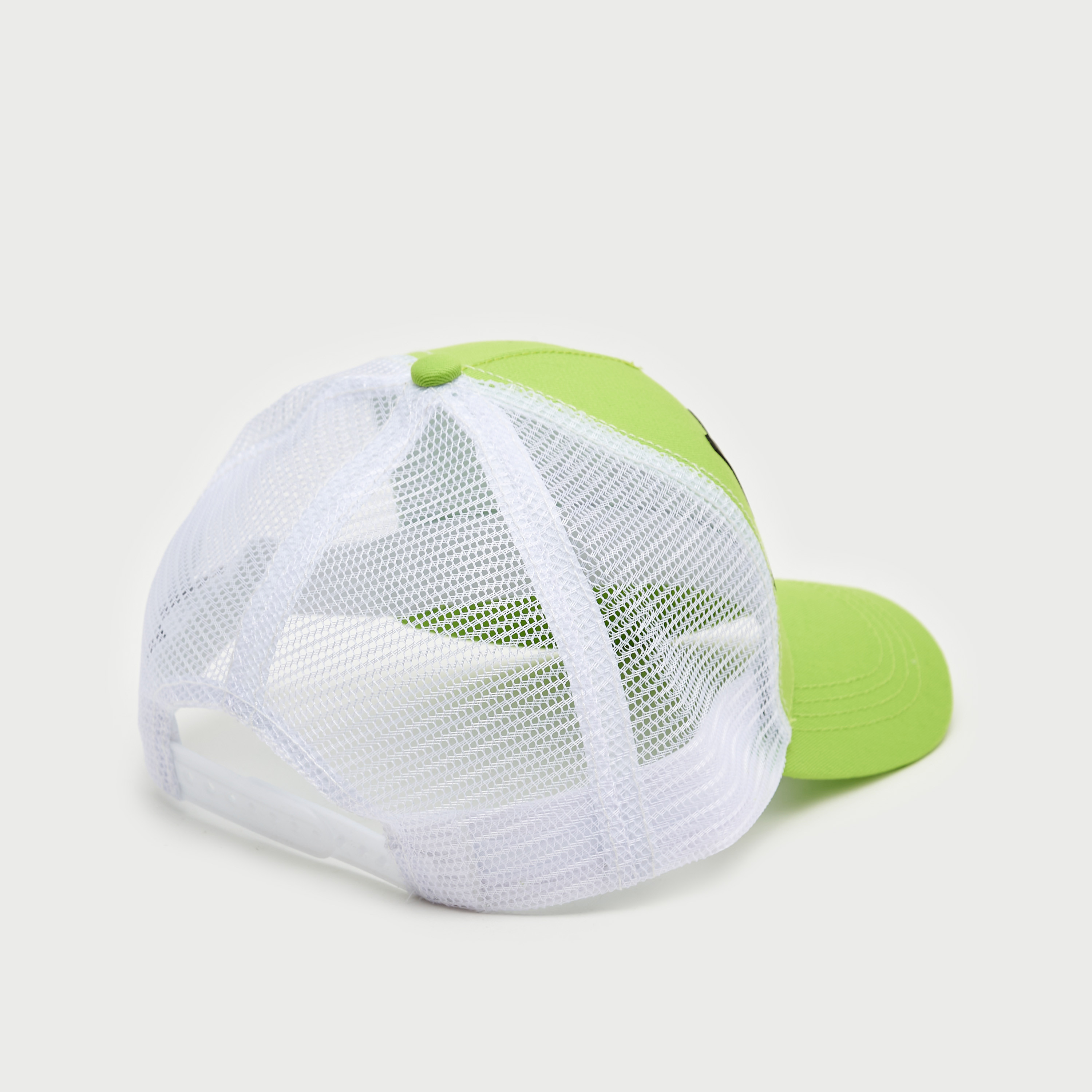 Lee Cooper Embossed Cap with Snap Back Closure and Mesh Panels-men-caps-image-5