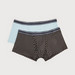Buy Set of 2 - Printed Boxer Brief with Elasticated Waistband