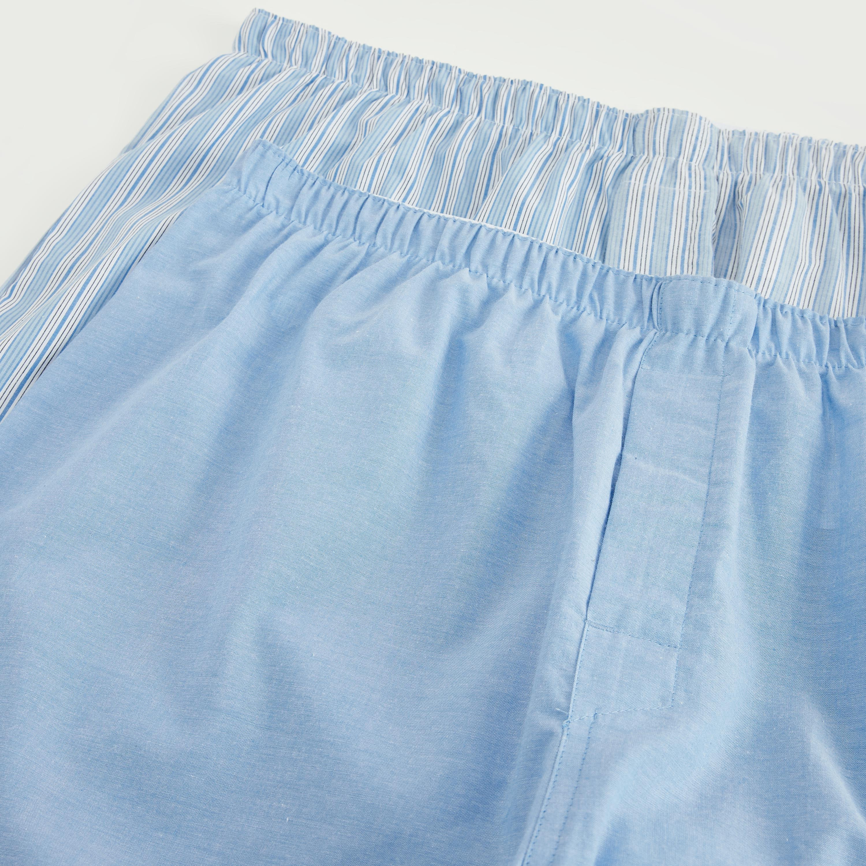 شورتات بوكسر متنوّعة بخصر مطّاطي - طقم قطعتين-men-clothing-innerwear-underwear-image-2