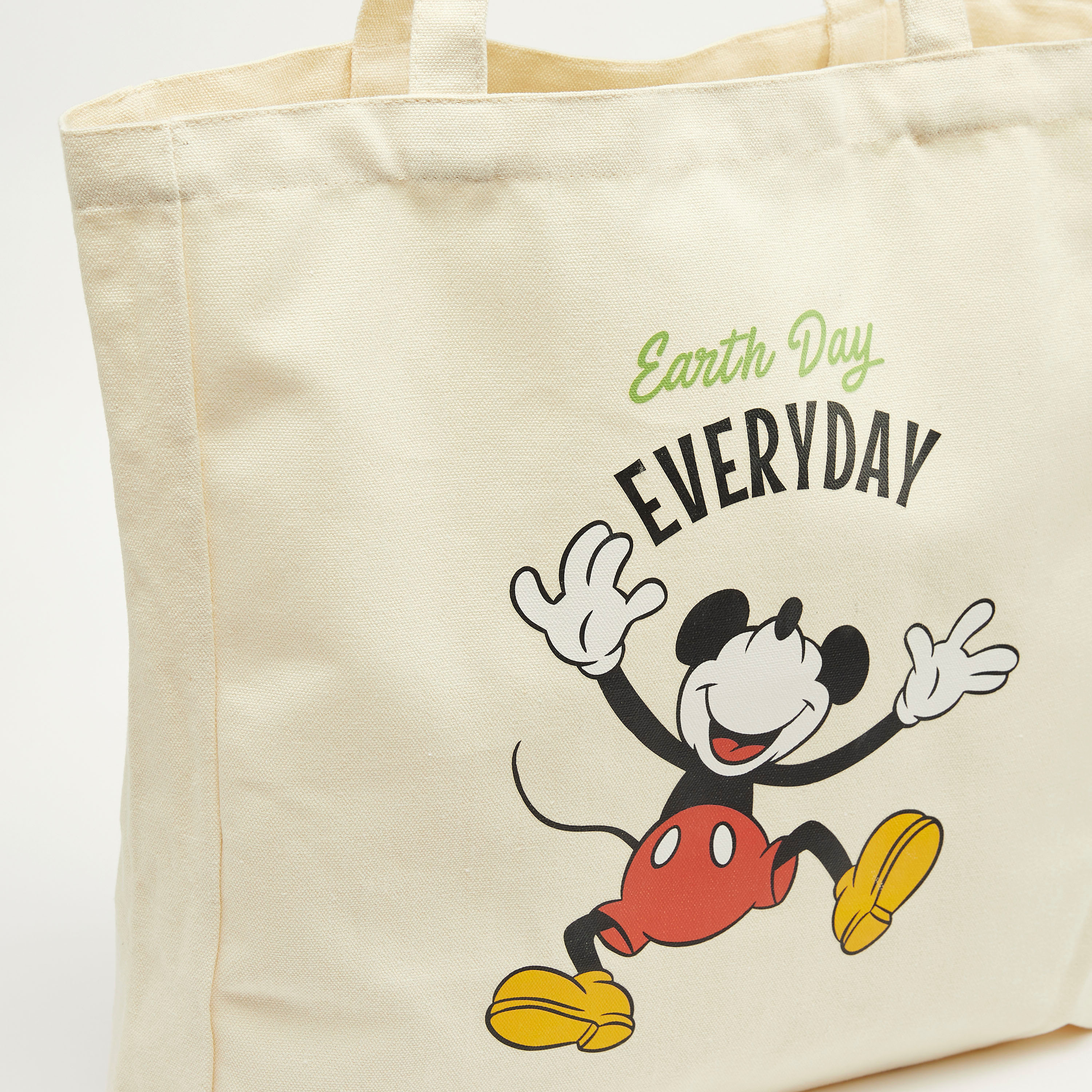 Mickey Mouse Print Tote Bag with Handles-men-bags-image-4