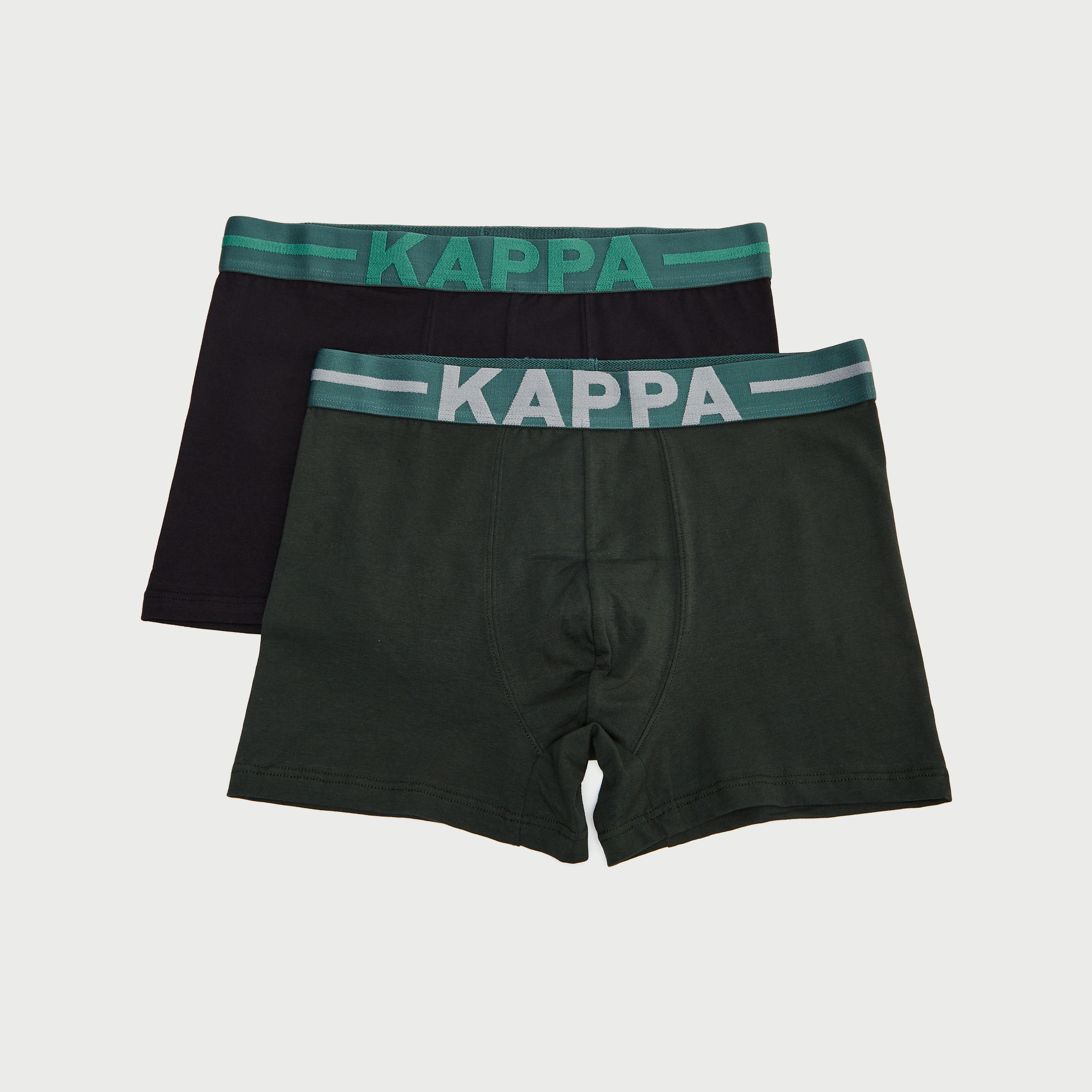 Set of 2 Kappa Assorted Boxer Brief with Elasticated Waistband