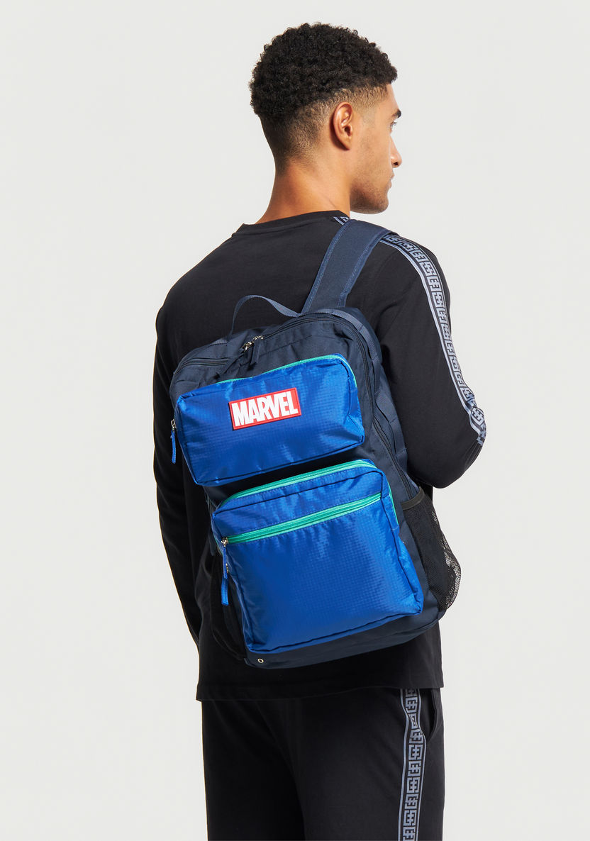 Buy Marvel Applique Backpack with Adjustable Shoulder Straps | Splash UAE