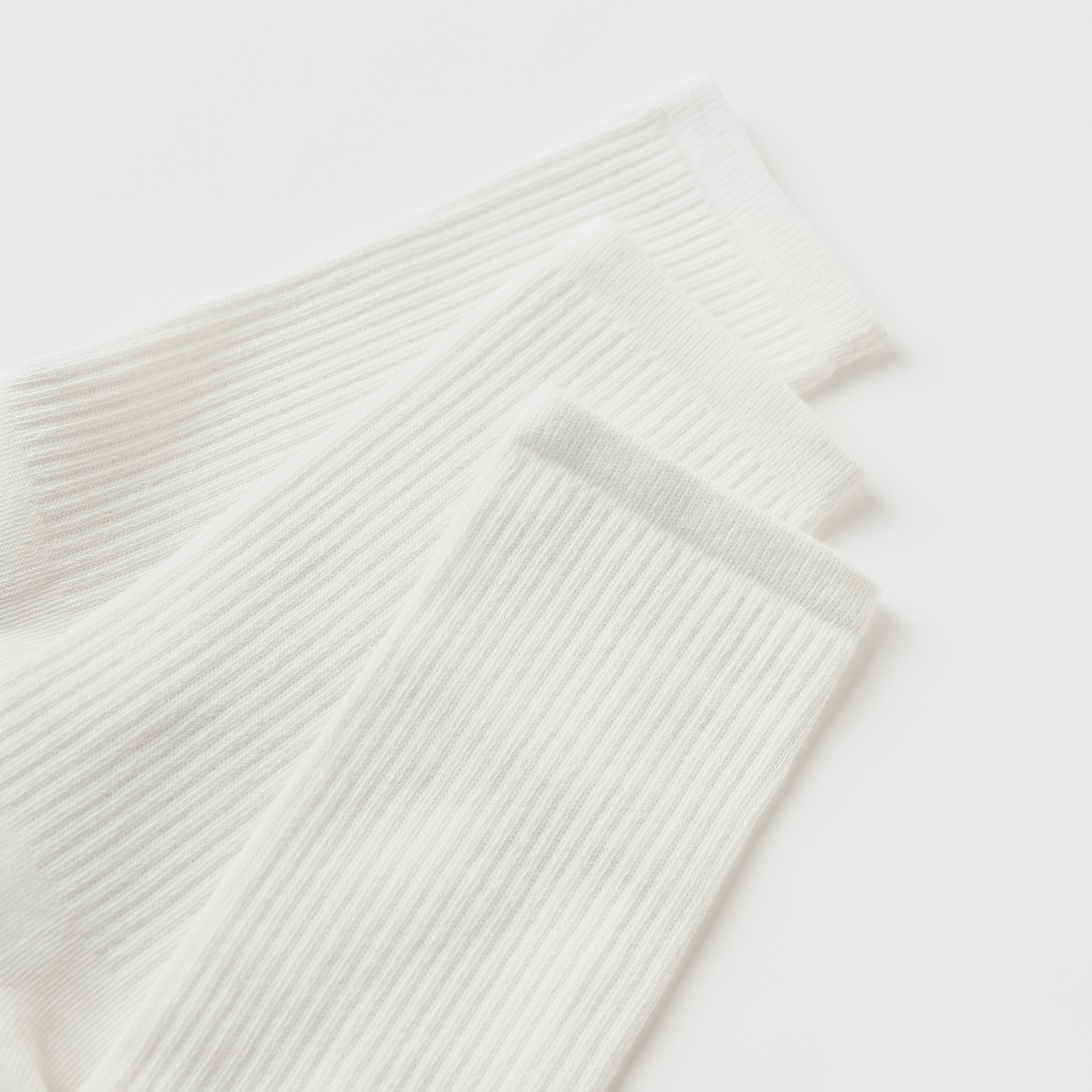 Set of 3 - Ribbed Crew Length Sports Socks-men-socks-image-3