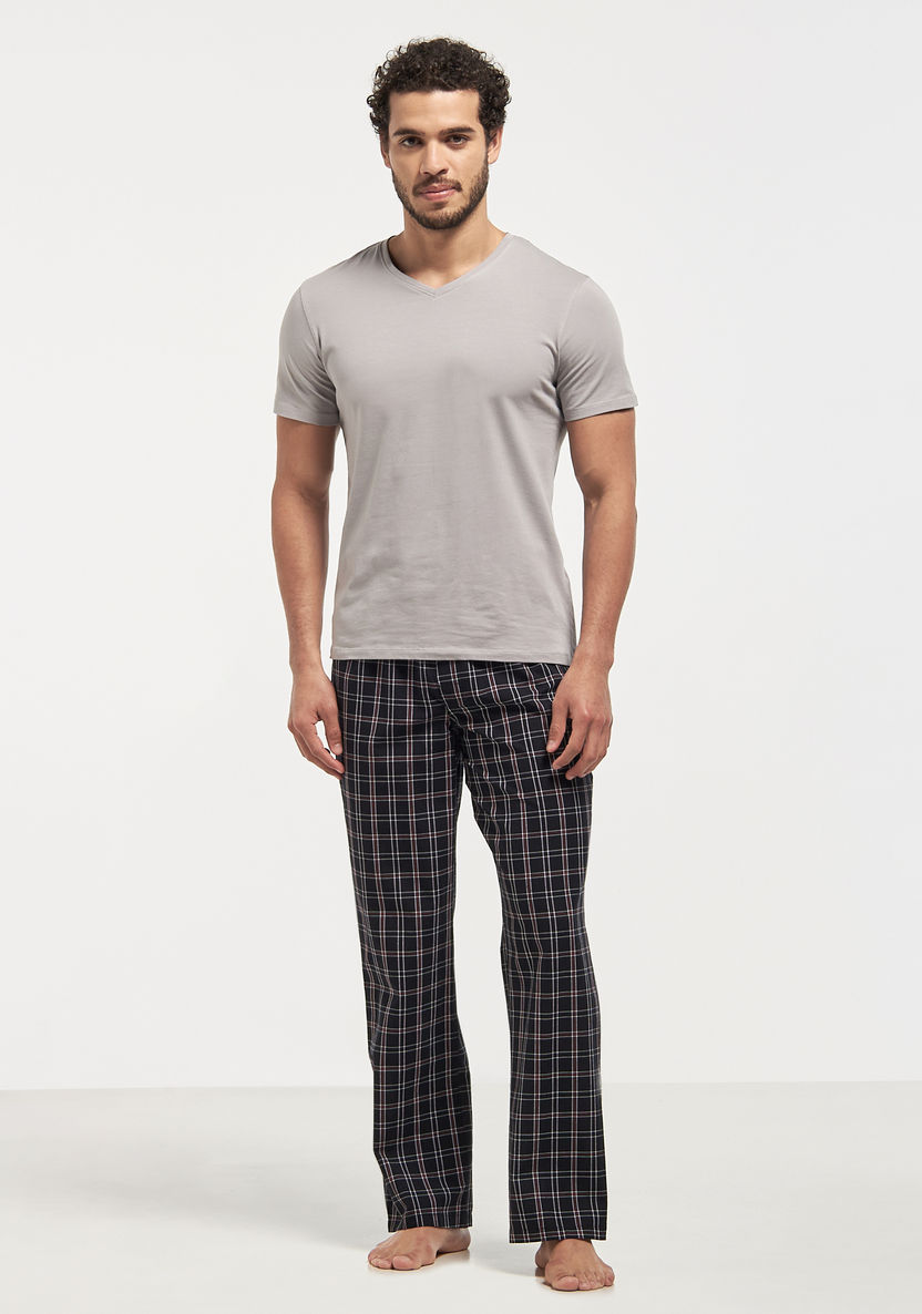 Buy Set of 2 - Assorted Pyjamas with Elasticated Waistband | Splash UAE