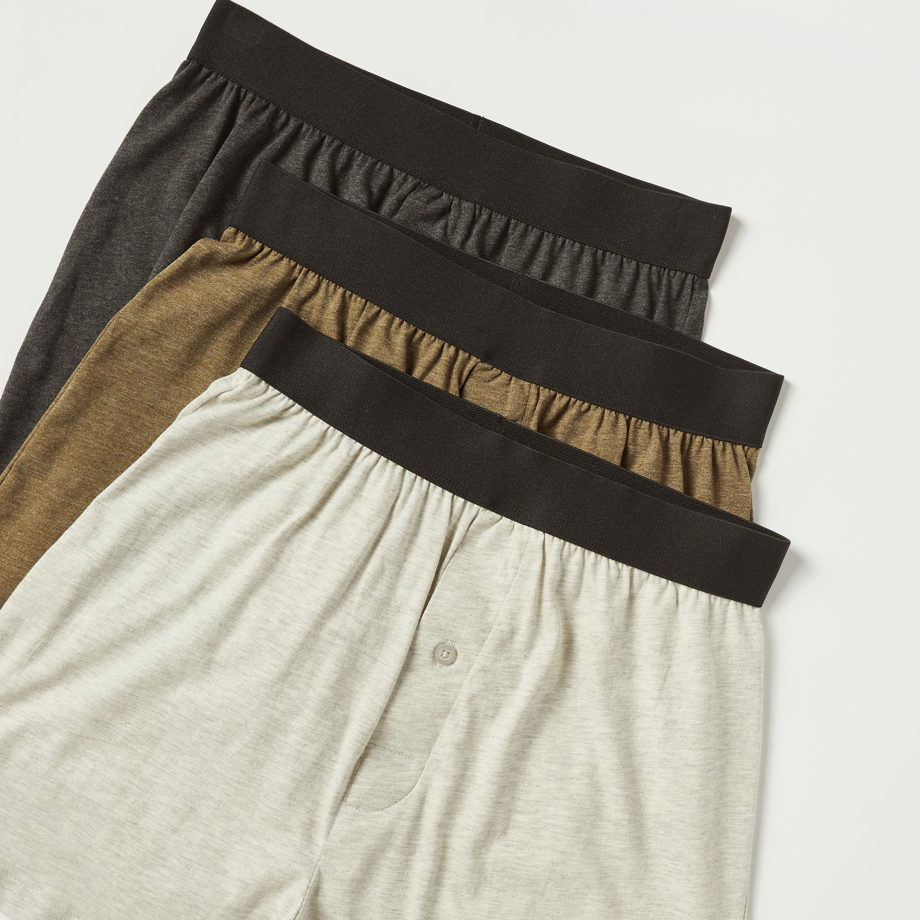 Set of 3 - Assorted Relaxed Fit Boxers with Elasticised Waistband-men-clothing-innerwear-underwear-image-2
