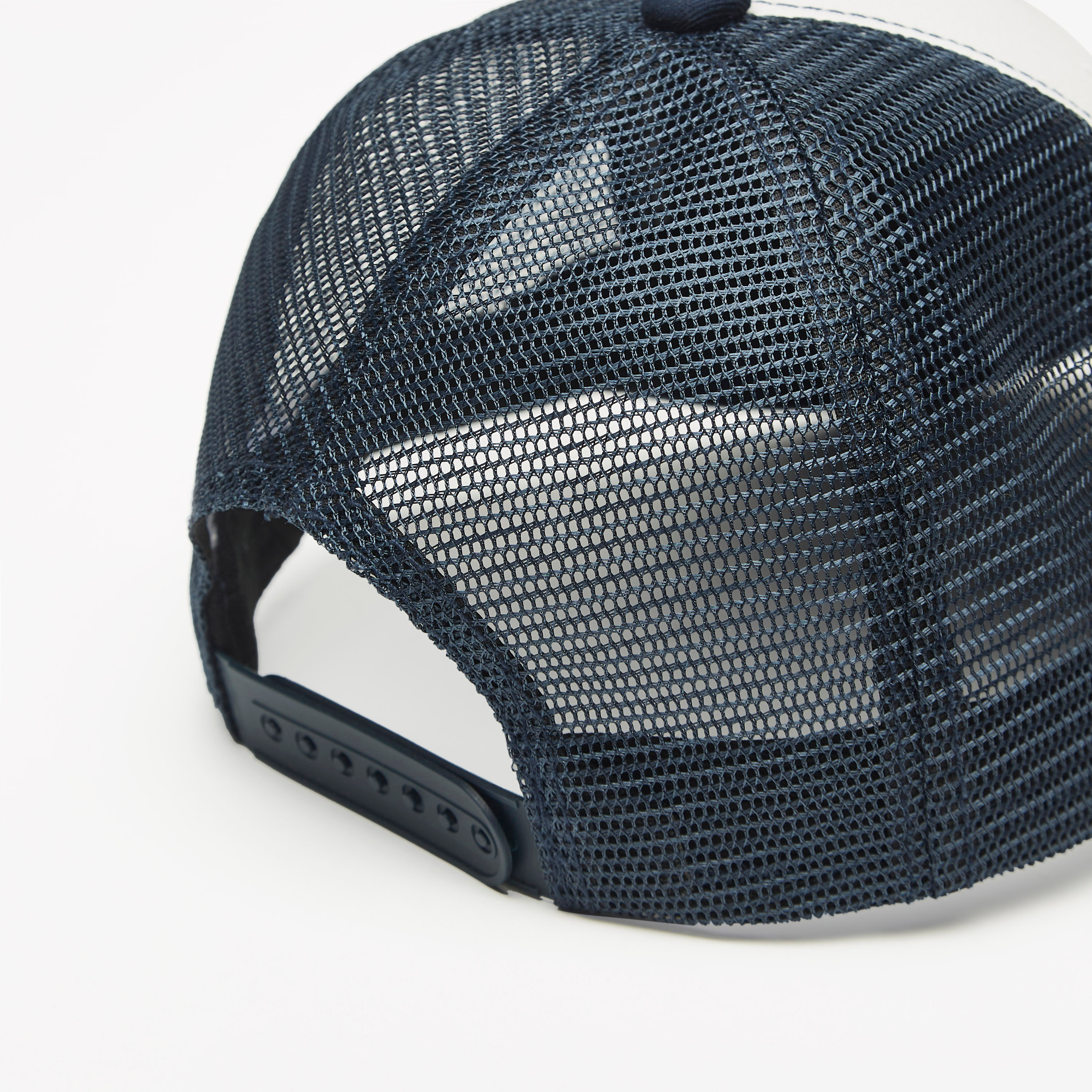 Embroidered Mesh Cap with Snap Back Closure-men-caps-image-4