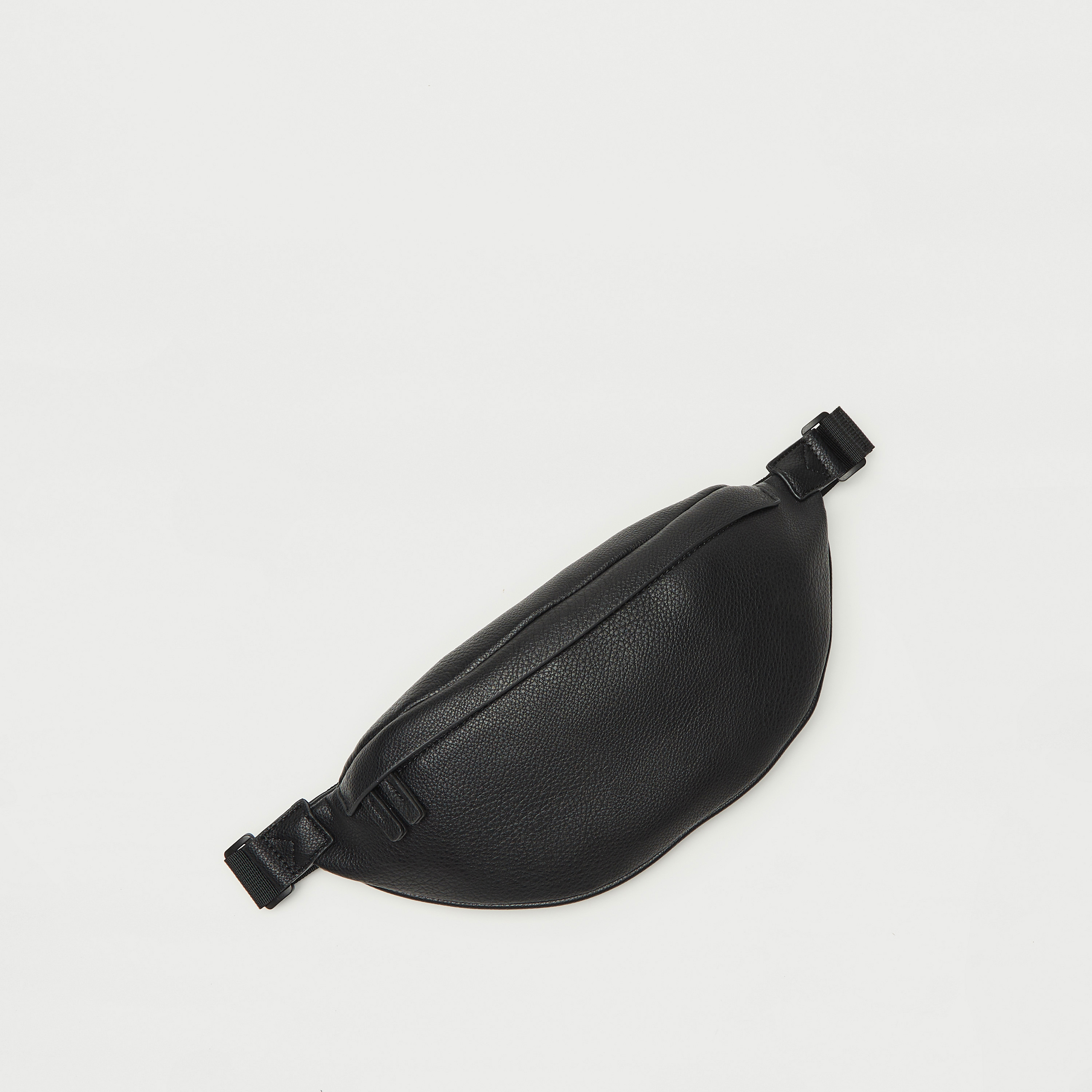 Textured Waist Bag with Adjustable Strap and Zip Closure-men-bags-image-4