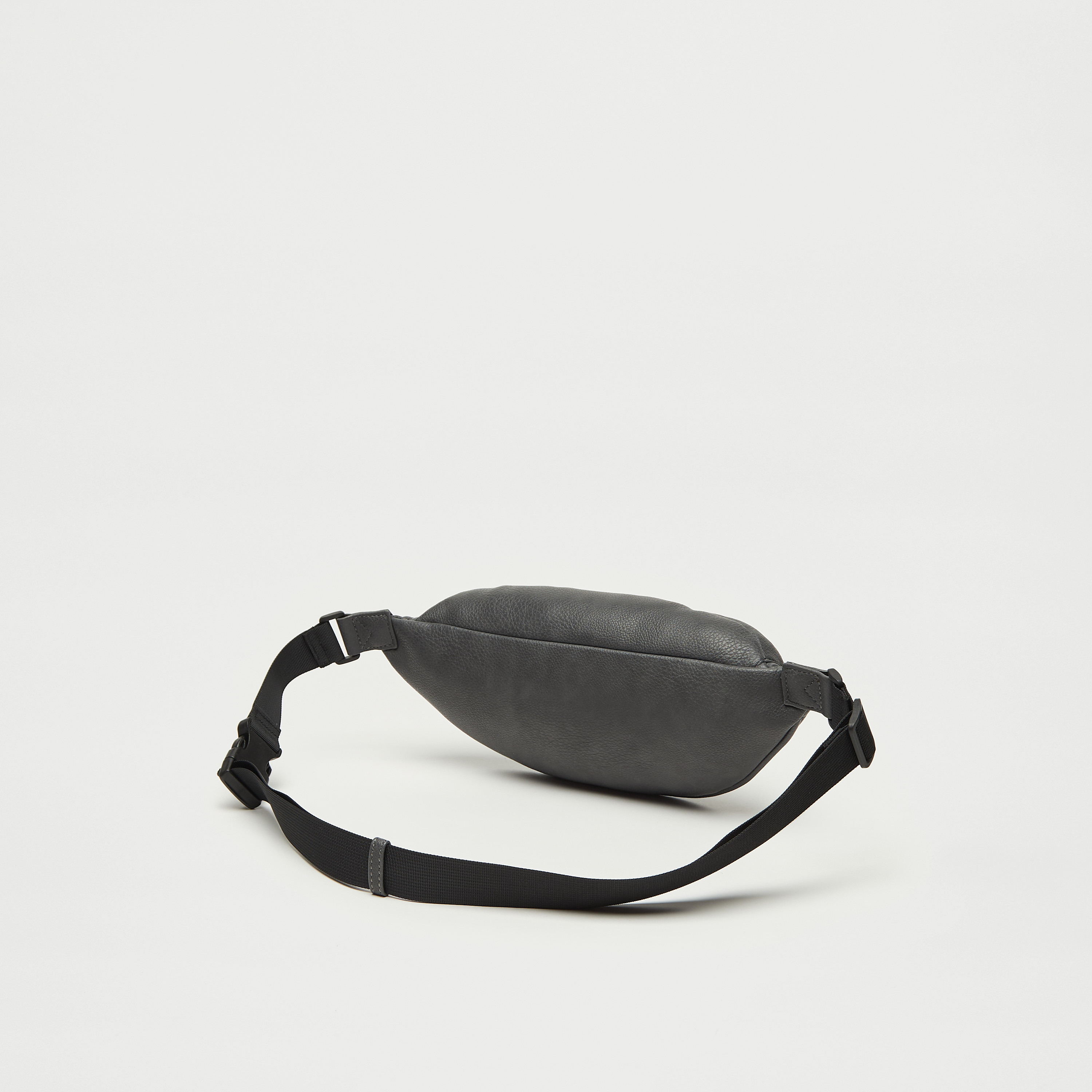 Textured Crossbody Bag with Adjustable Strap and Zip Closure-men-bags-image-3