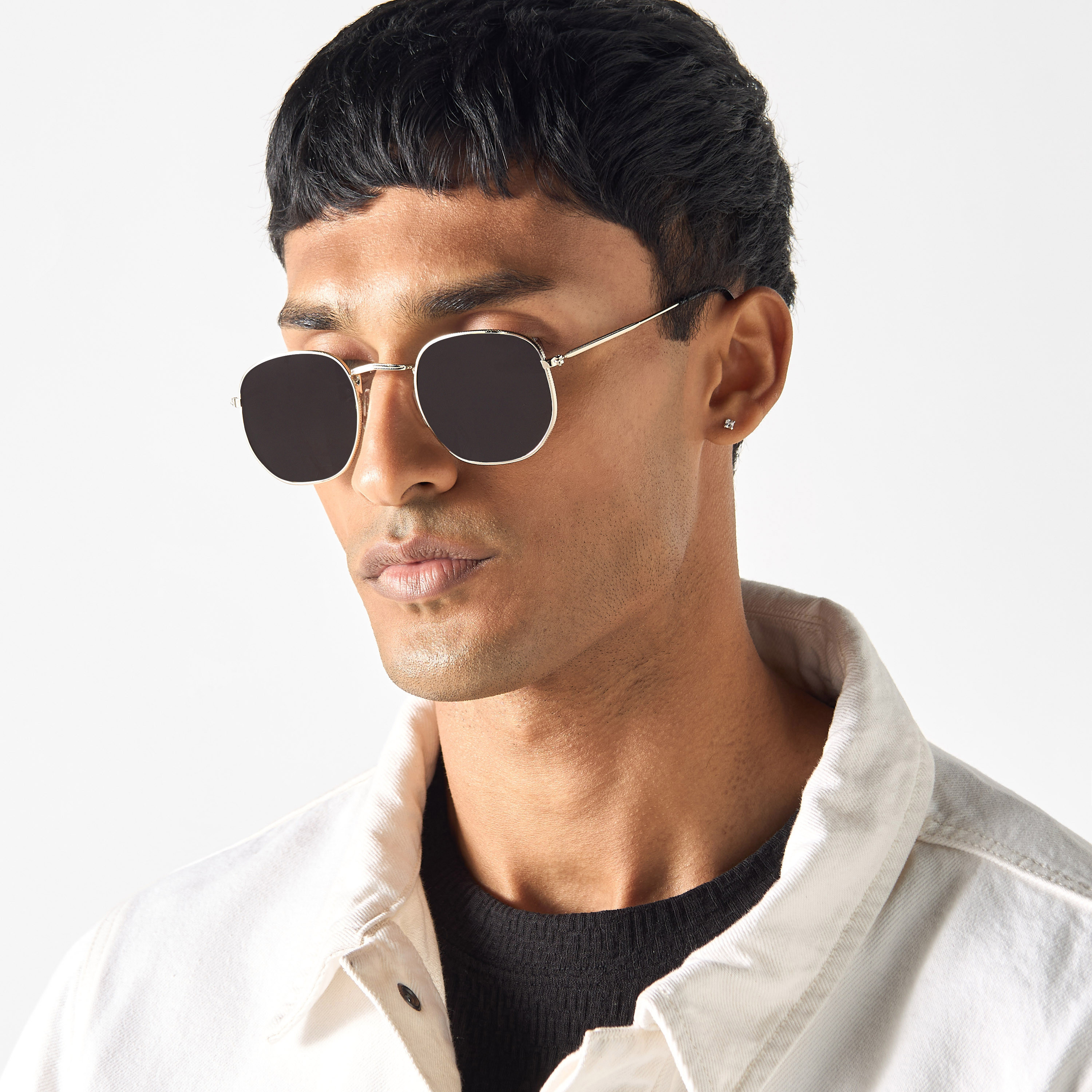 Tinted Lenses Polarized Sunglasses with Nose Pads-men-sunglasses-image-2