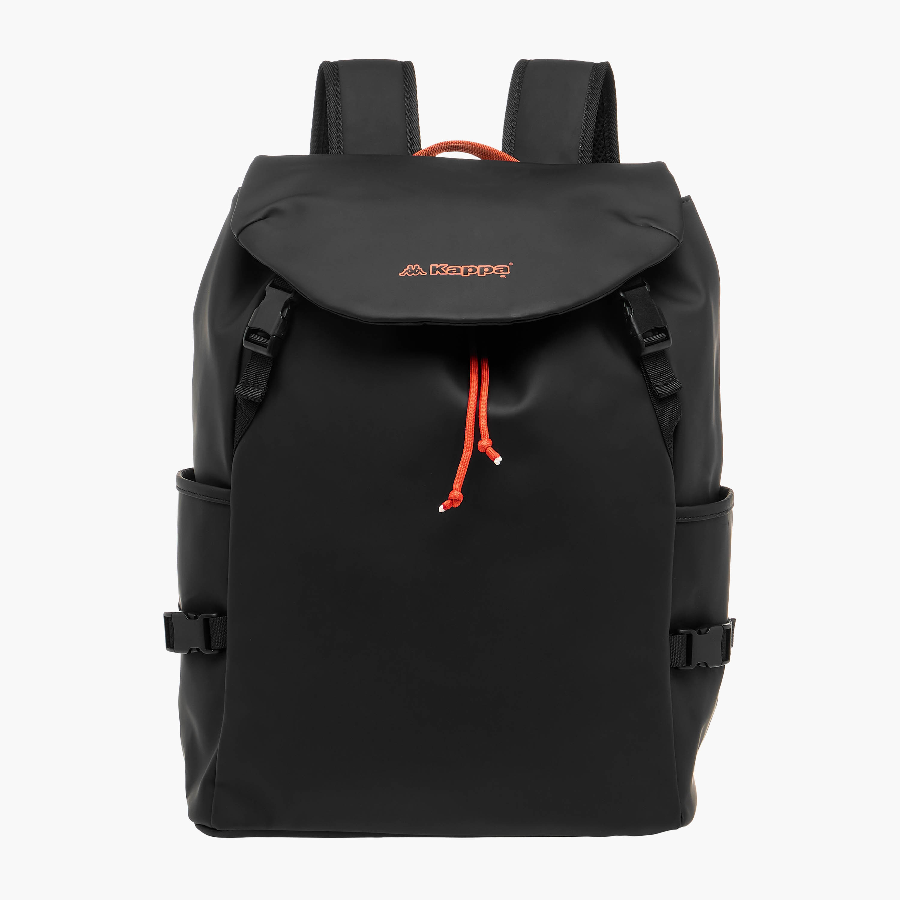 Kappa Logo Print Backpack with Adjustable Straps - 33x16x46 cm-men-bags-image-1