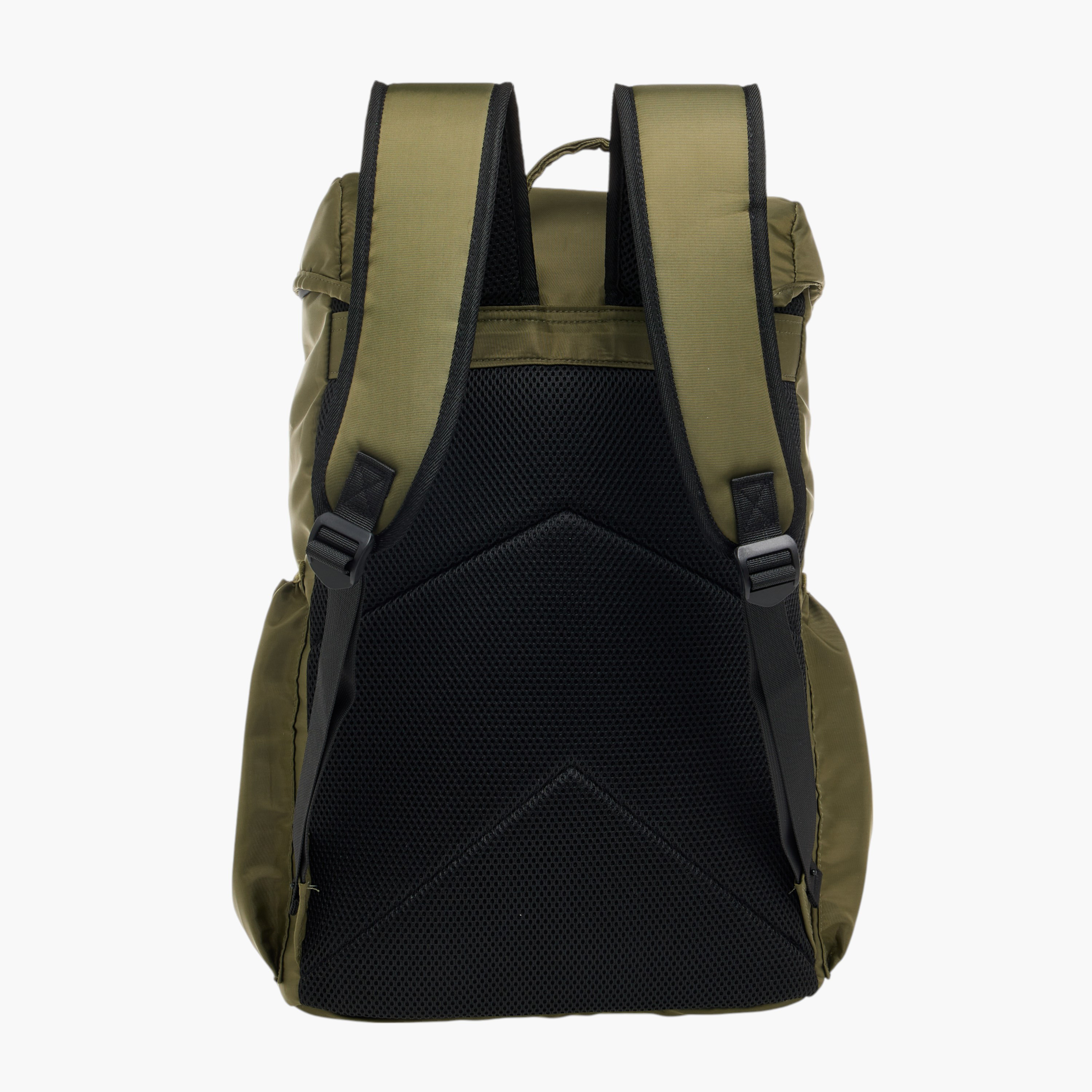 Kappa Drawstring Backpack with Adjustable Straps and Buckle Closure-men-bags-image-4