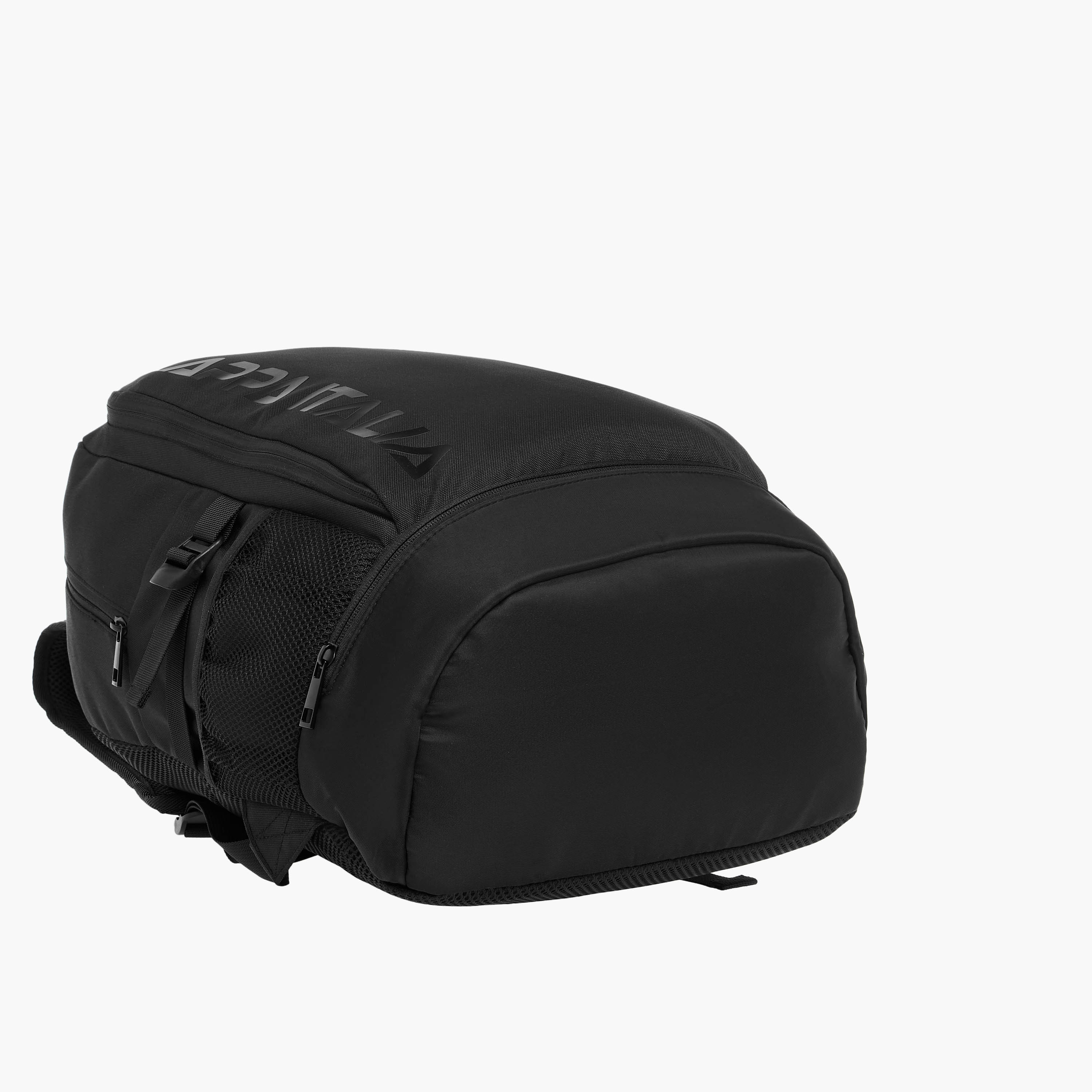 Kappa Logo Print Backpack with Adjustable Straps and Zip Closure - 31x16x44 cm-men-bags-image-8