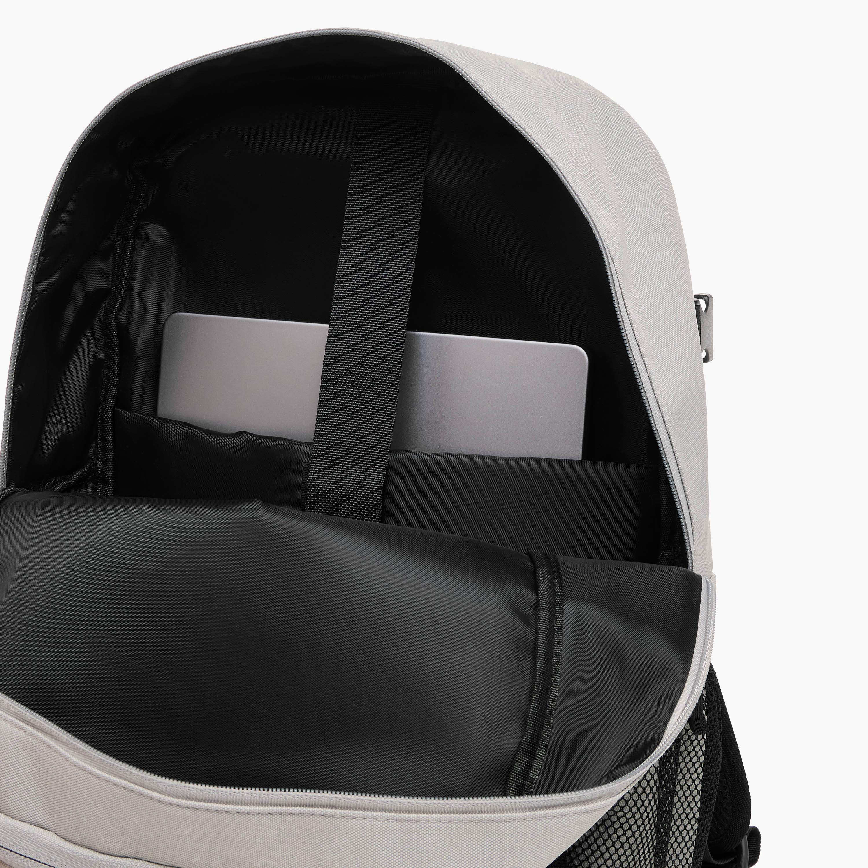 Lee Cooper Textured Backpack with Adjustable Straps and Zip Closure - 33x16x46 cm-men-bags-image-9