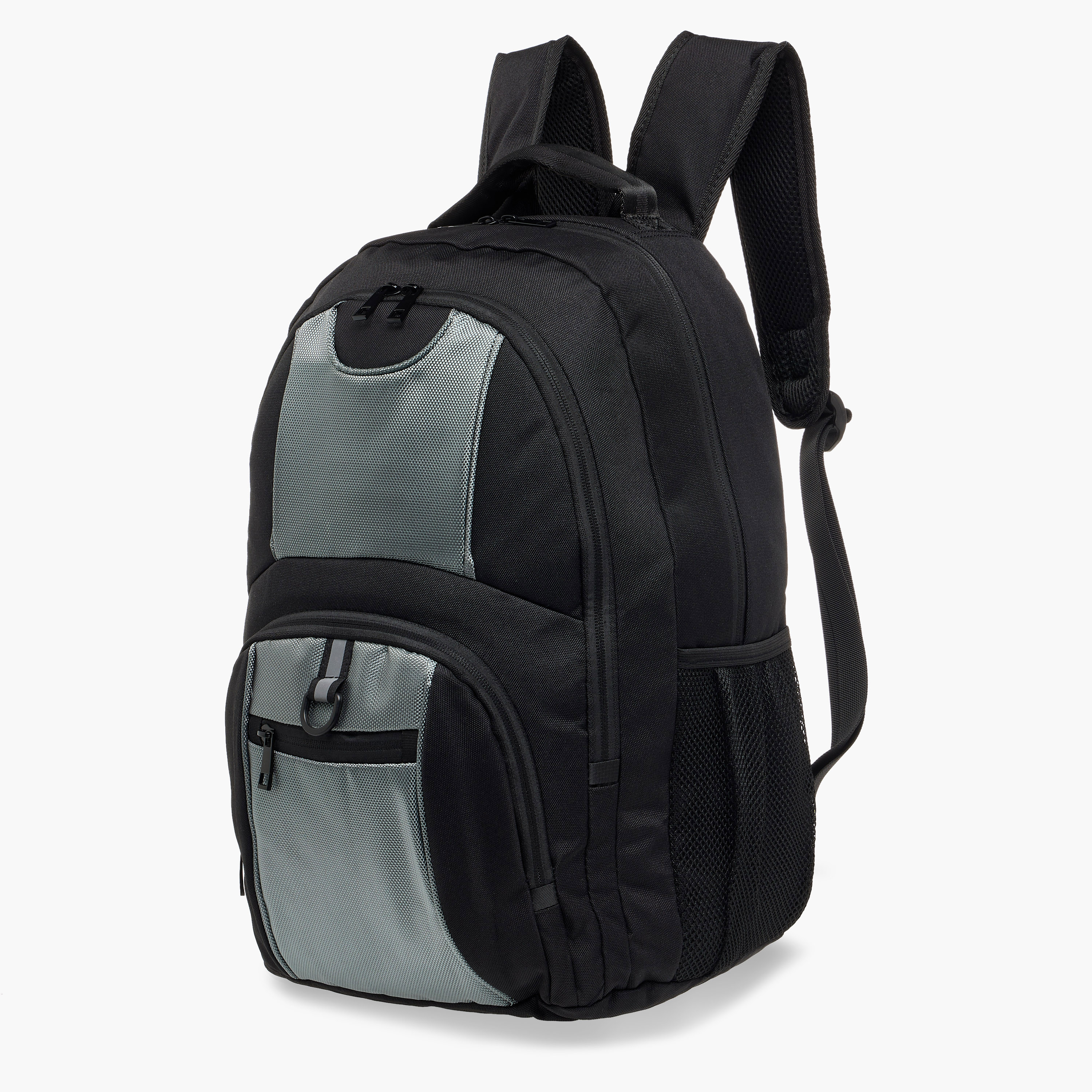 Multi-Pocket Backpack Bag with Adjustable Shoulder Strap and Zip Closure - 33x16x46 cm-men-bags-image-4