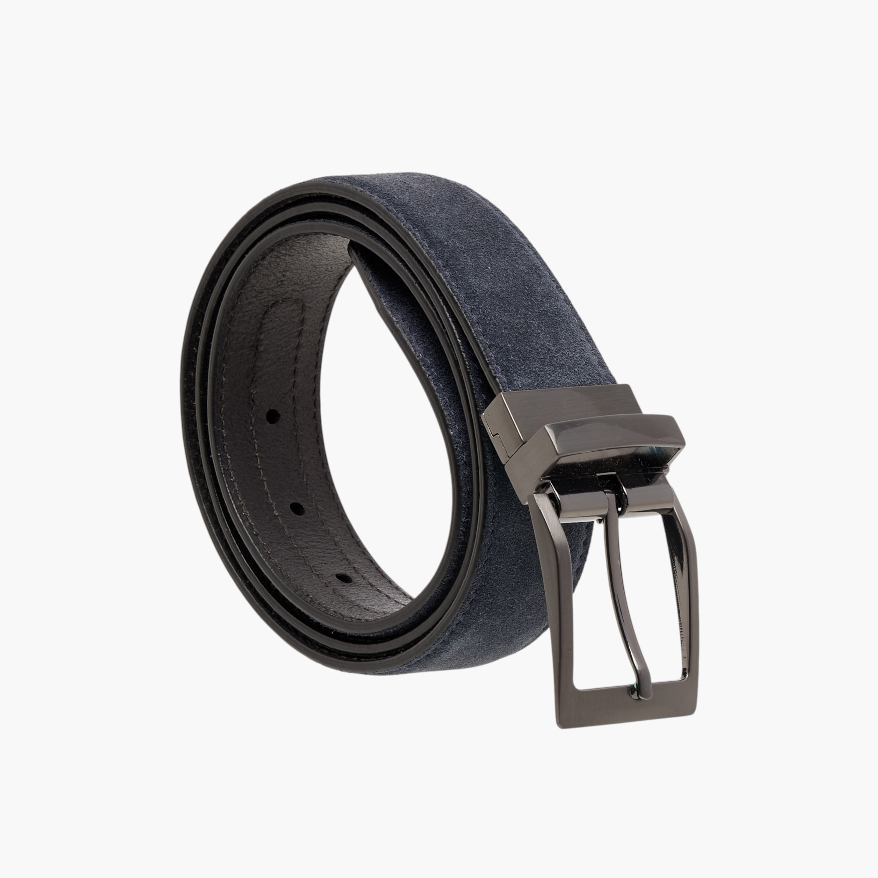 Textured Leather Belt with Pin Buckle Closure-men-beltsandwallets-belts-image-1