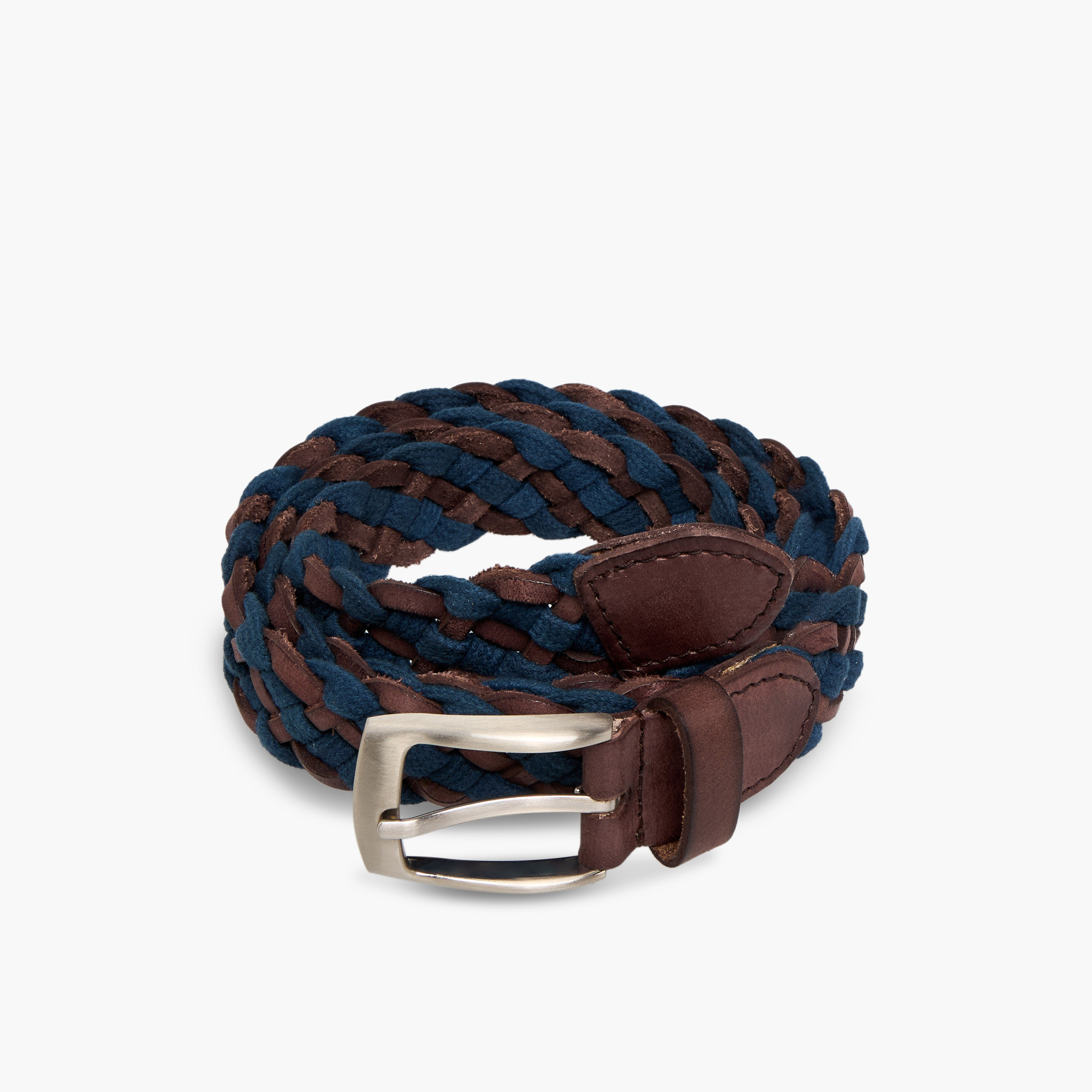 Braided Leather Belt with Pin Buckle Closure-men-beltsandwallets-belts-image-3