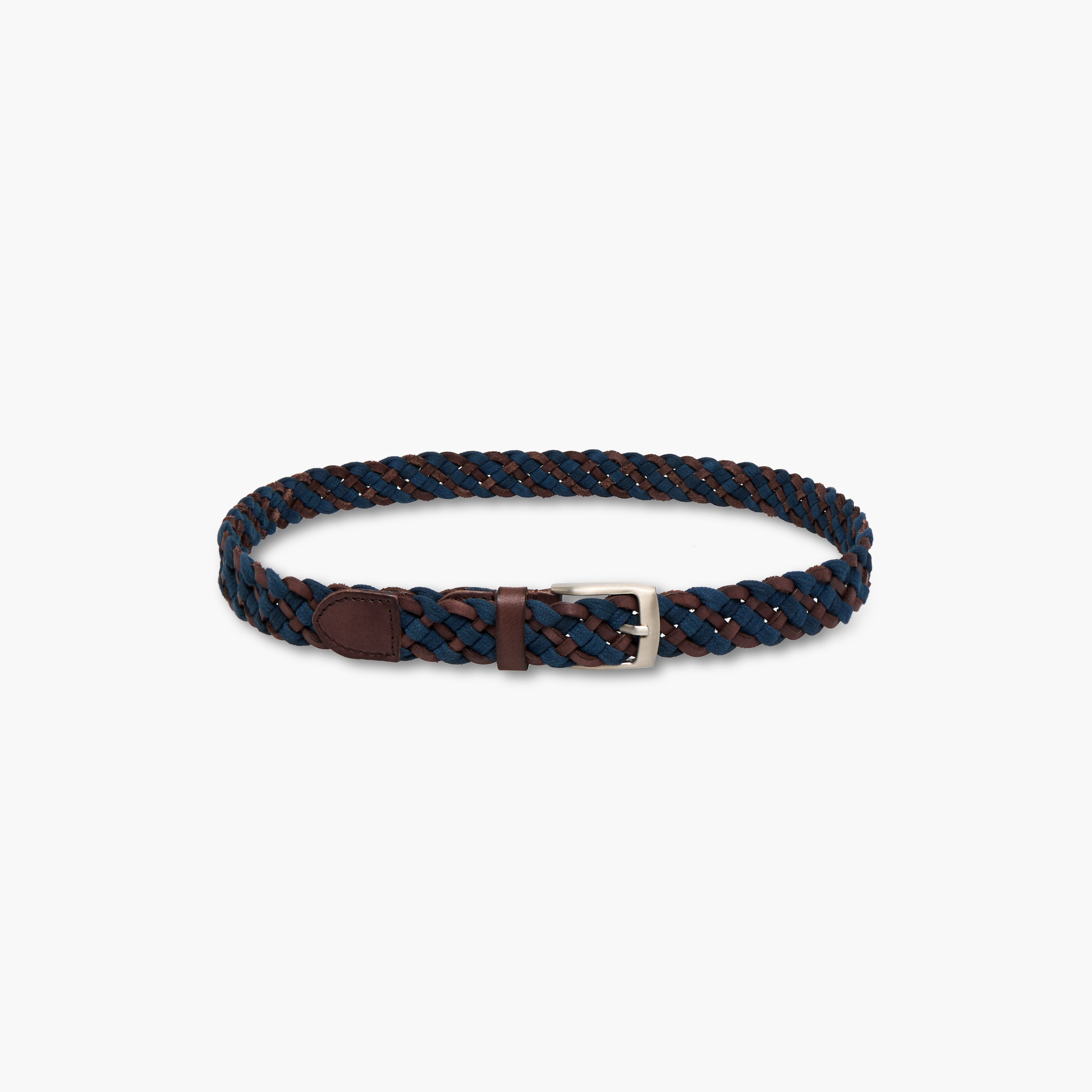 Braided Leather Belt with Pin Buckle Closure-men-beltsandwallets-belts-image-5