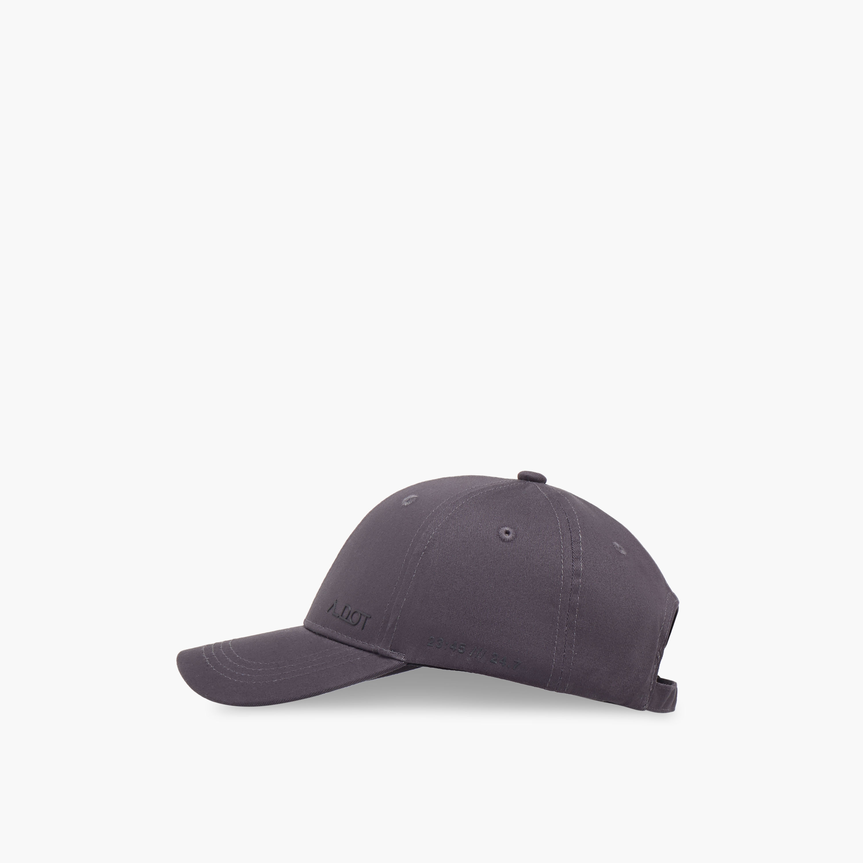 Eyelet Detail Cap with Buckled Strap Closure-men-caps-image-4