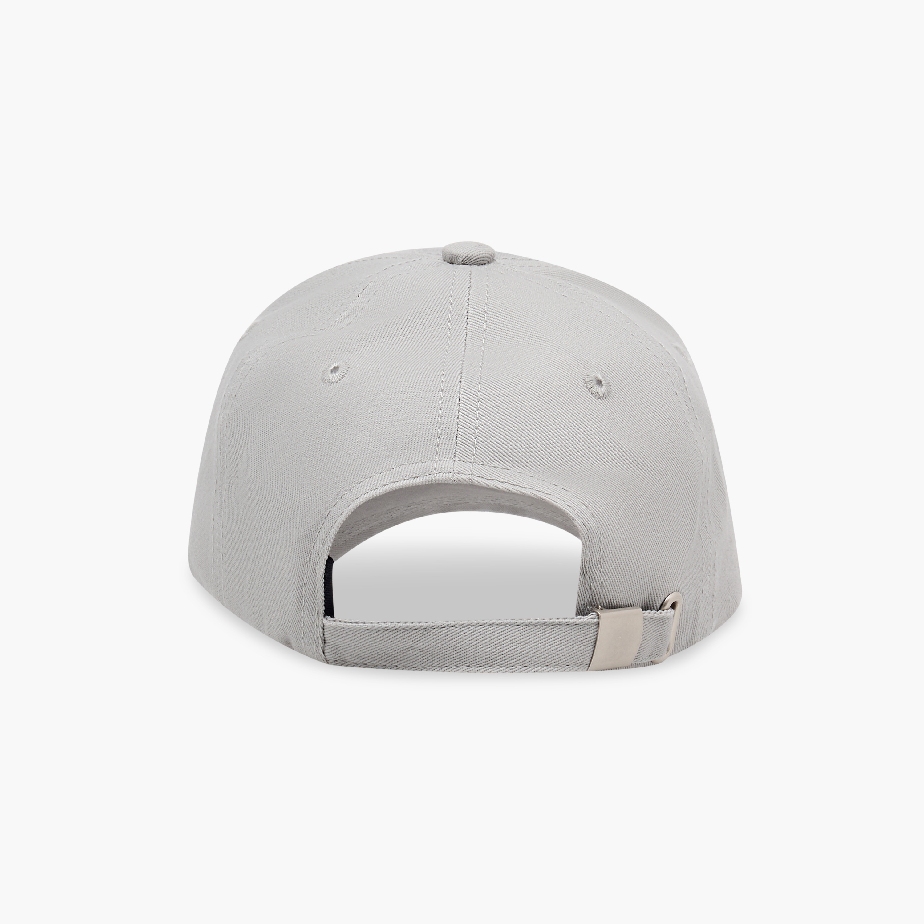Stitch Detail Cap with Buckled Strap Closure-men-caps-image-5